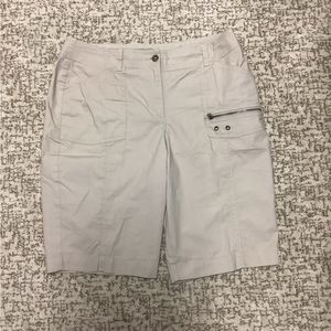 Chico’s Tan Cargo Shorts